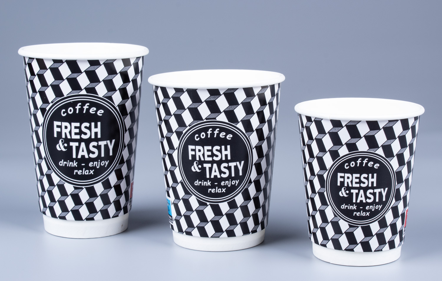 Paper cups for hot drinks double wall production and wholesale MoraCup